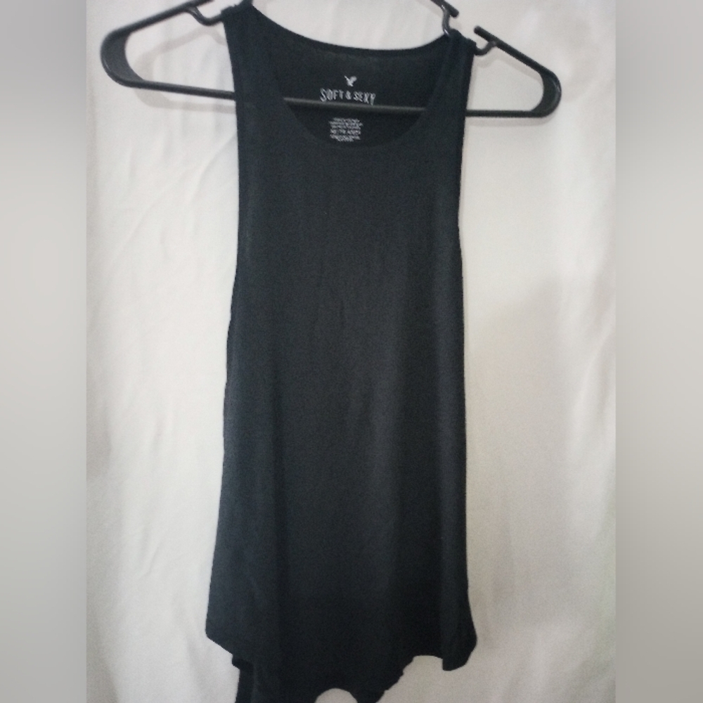 American Eagle Outfitters Black Tank Top